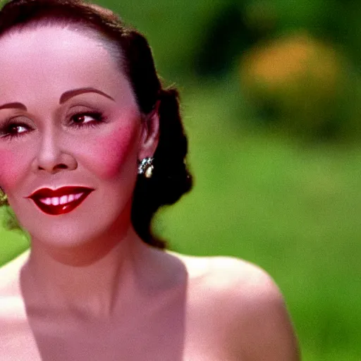 Image similar to natural 8 k close up shot of dolores del rio with freckles, natural skin and beauty spots in a 2 0 0 5 romantic comedy by sam mendes. she stands and looks on the horizon with winds moving her hair. fuzzy blue sky in the background. no make - up, no lipstick, small details, wrinkles, natural lighting, 8 5 mm lenses, sharp focus