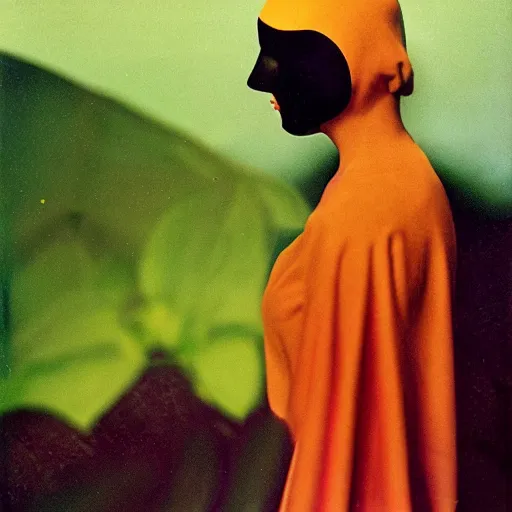 Image similar to schizophrenic superhuman, lush detail, national geographic, steichen