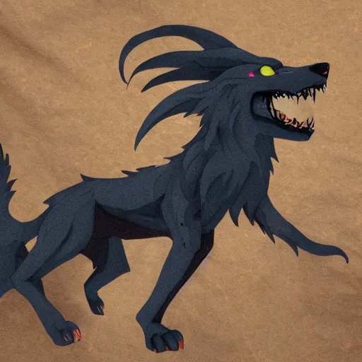 Image similar to fenrir