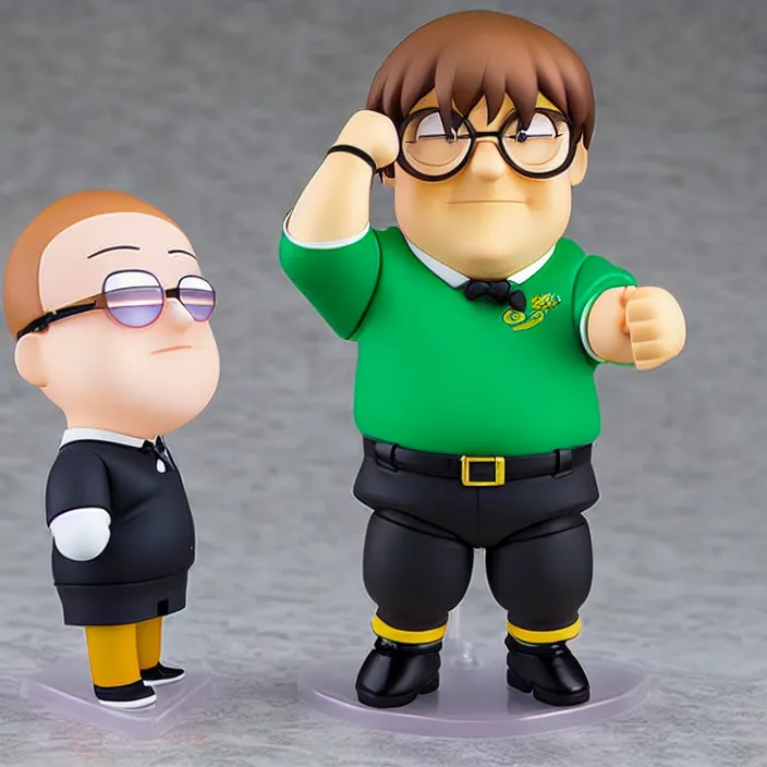 Image similar to peter griffin, an anime nendoroid of peter griffin, figurine, detailed product photo