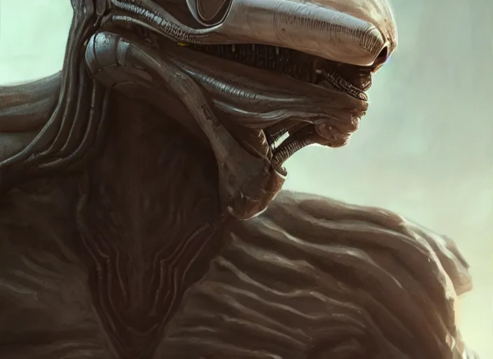 Prompt: a new alien character for starwars, artstation, realistic