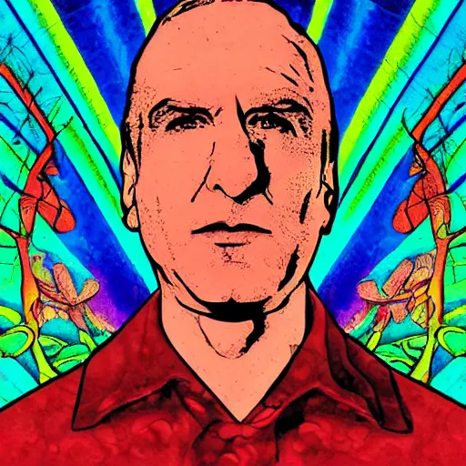 Prompt: better call saul psychedelic mushrooms