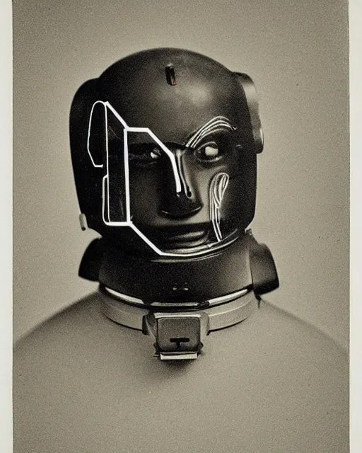 Prompt: face portraits of anthropomorphic cyborg robot in smoking by Louis Daguerre