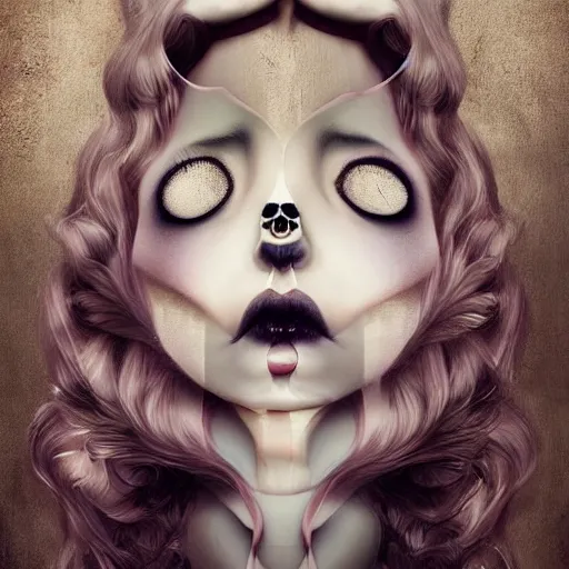 Prompt: spirits by Natalie Shau, masterpiece