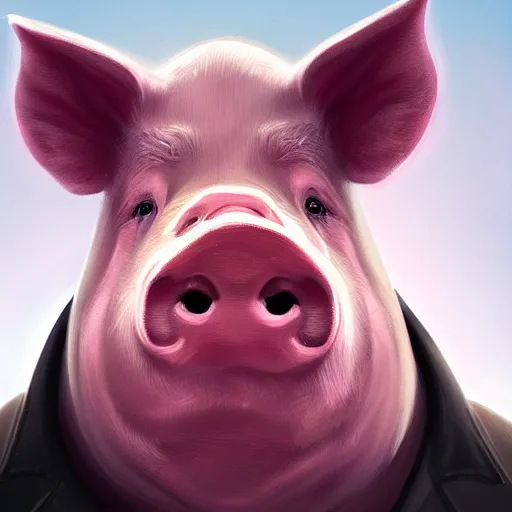 portrait of pig nose Putin that has a big pig nose, | Stable Diffusion |  OpenArt