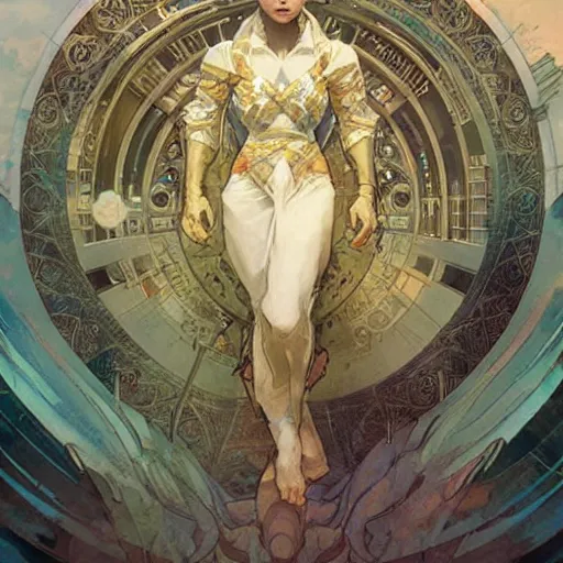 Image similar to europa universalies 4, sharp focus, illustration, art by greg rutkowski and alphonse mucha''