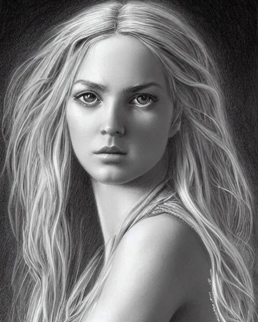 pencil drawing of beautiful greek goddess aphrodite, | Stable Diffusion ...