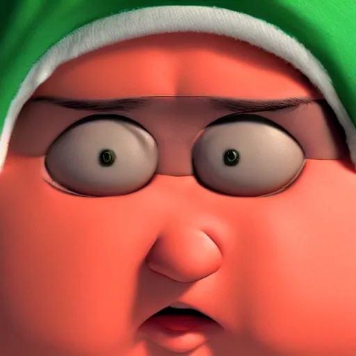 Image similar to eric cartman face from south park cgsociety photorealistic cg model