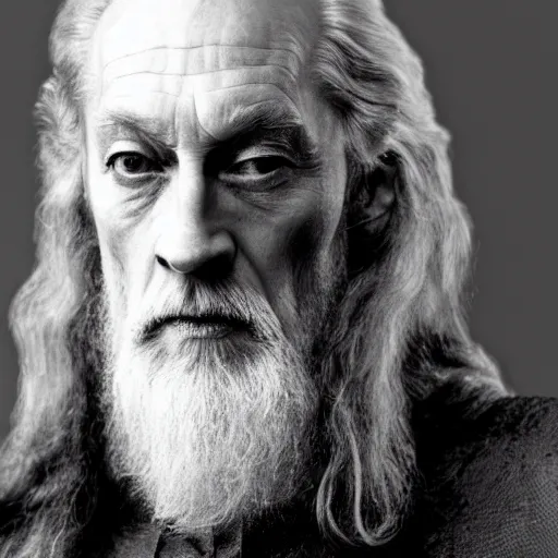 Image similar to charles dance as gandalf