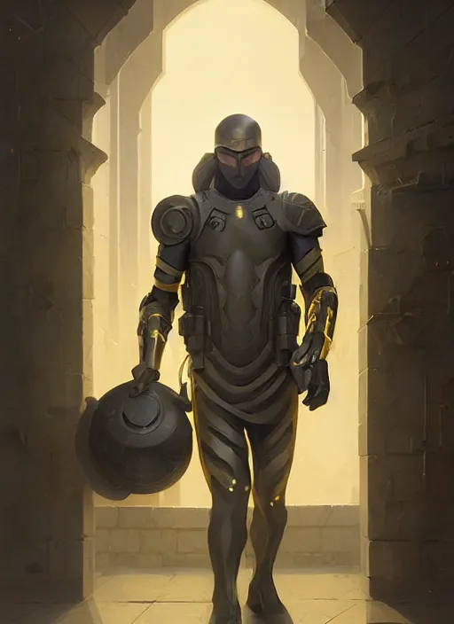 Prompt: a portrait of middle eastern man superhero, modern light armor, yellow charcoal, stephen bliss, highly detailed, 8 k, unreal engine, fantasy art by greg rutkowski, loish, rhads, ferdinand knab, makoto shinkai and lois van baarle, ilya kuvshinov, rossdraws, tom bagshaw, global illumination, radiant light