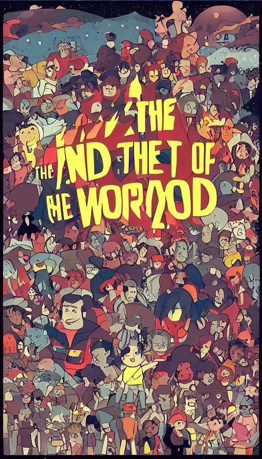 Image similar to the end of the world, by rebecca sugar
