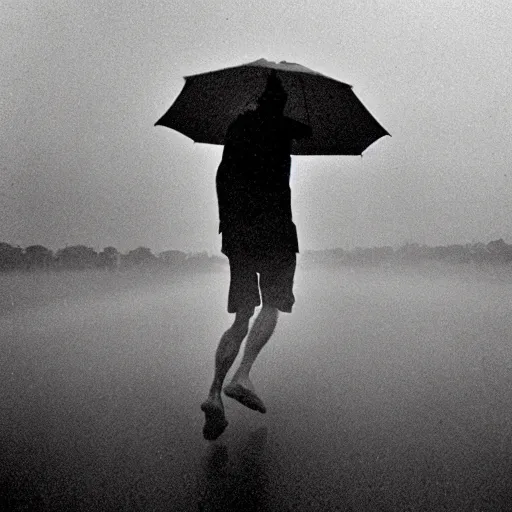 Image similar to «man running from the storm» by Trent Parke, clean, detailed, Magnum photos