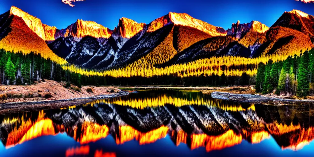 Prompt: 4 k award winning stunning photography of colorado mountains