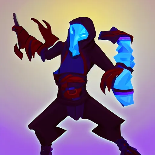 Image similar to Digital art of Hoodwink from Dota 2 dabbing