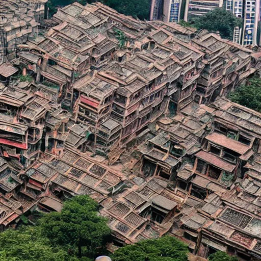 Image similar to kowloon walled city, china