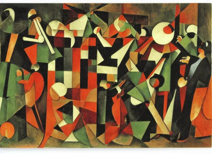 Image similar to pagan ritual by johannes itten