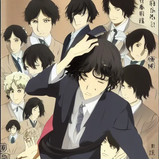 Image similar to osamu dazai anime