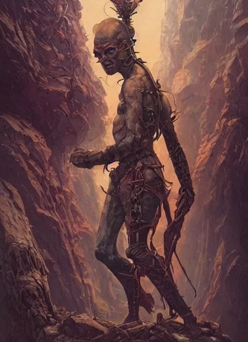 Image similar to hyper realistic photography portrait of postapocalyptic medieval religious occult amazon cinematic, brom, moebius, juan gimenez, peter mohrbacher