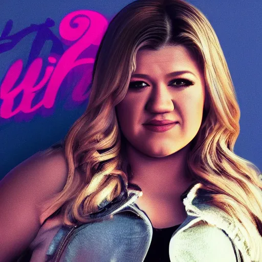 Image similar to young Kelly Clarkson's Breakaway album cover in GTA V, 4k