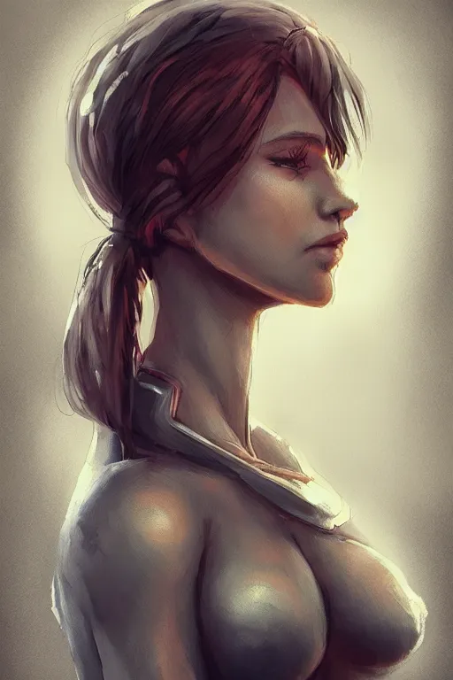 Prompt: Trending on ArtStation, NIXEU, Female, Girl, Woman