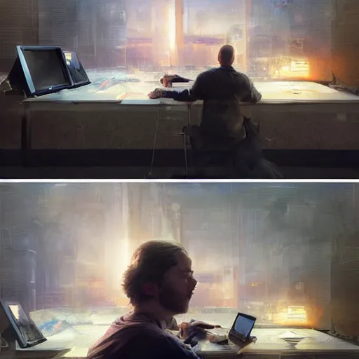 Image similar to epic cinematic hyperrealism masterpiece where a cluster of internet web servers appears. realistic poster with shaded lighting by craig mallismo, artgerm, jeremy lipkin and michael garmash, unreal engine, radiant light, detailed and complex environment, digital art, art station trends