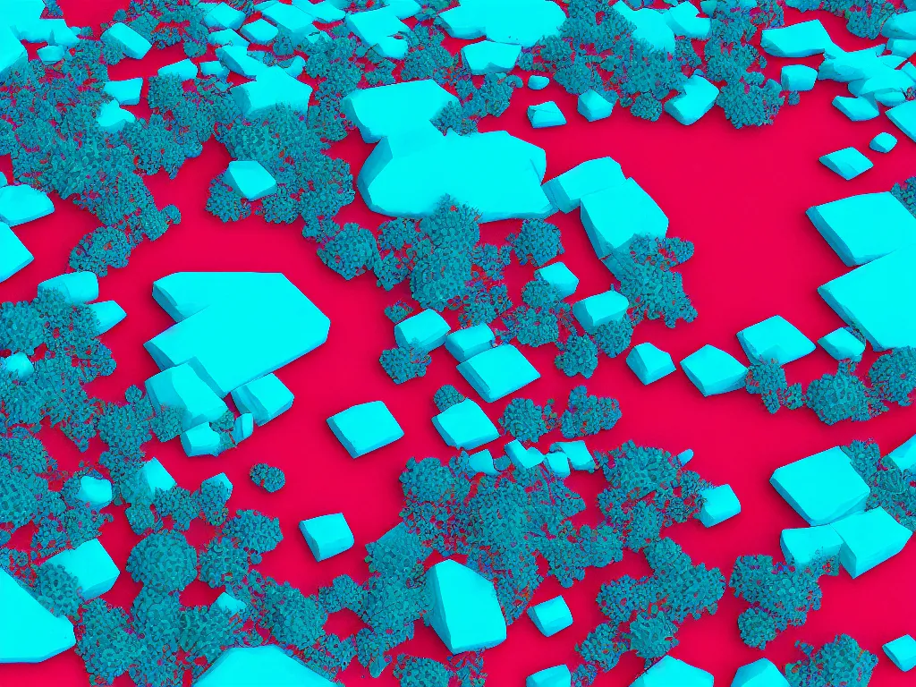 Prompt: anaglyph render depth