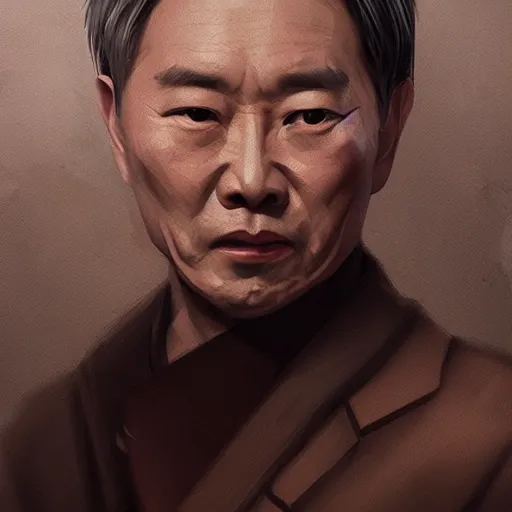 Prompt: a portrait of Zhou Zishu in TV series World of Honor by wlop