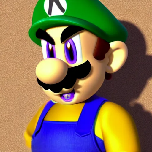 Prompt: mario, luigi, wario, and waluigi all combined into one person as one person, as one person, as one individual, realistic hyperrealistic 4 k resolution 8 k resolution highly detailed very detailed extremely detailed hd quality detailed face very detailed face extremely detailed face trending on artstation, modern portrait, modern photograph, dramatic