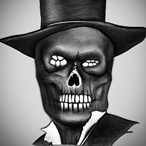 Image similar to baron samedi