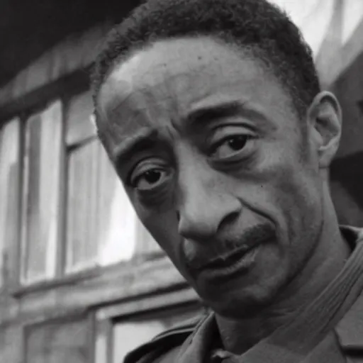 Image similar to giancarlo esposito as a spanish republican during the spanish civil war, highly detailed, cinematic lighting, photorealistic