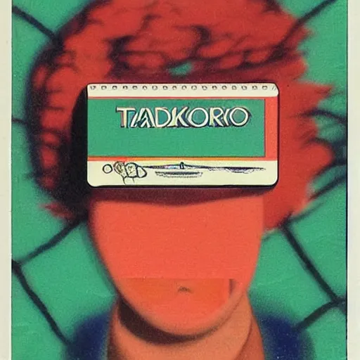 Prompt: vintage cigarette pack, by tadanori yokoo