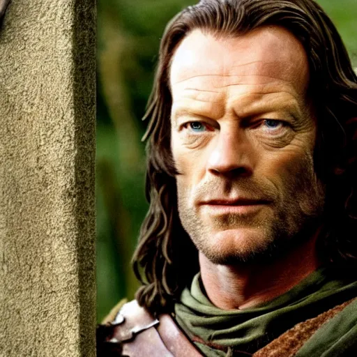 Prompt: iain glen as aragorn