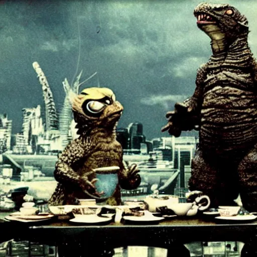 The Dawn – Teatime with Godzilla