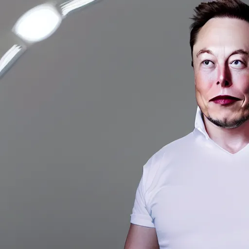 Prompt: elastic mask of elon musk