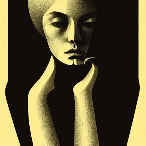 Image similar to lithography and etching polish poster conceptual figurative post - morden monumental portrait, illusion surreal art, highly conceptual figurative art, intricate detailed illustration, controversial poster art, polish poster art, geometrical drawings, no blur