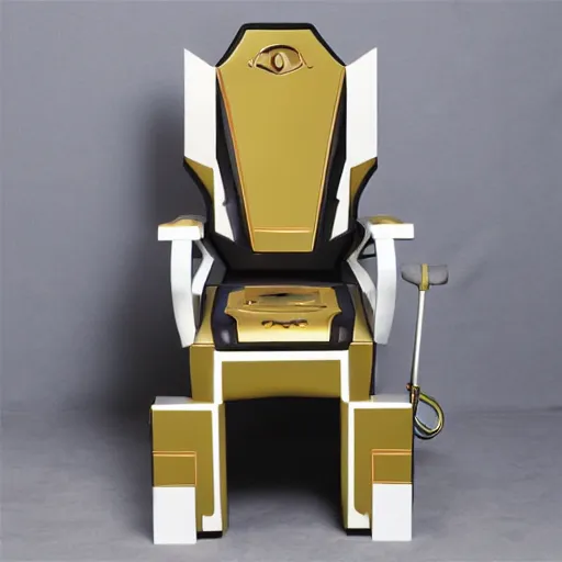 Image similar to gaming chair toilet c 3 p 0