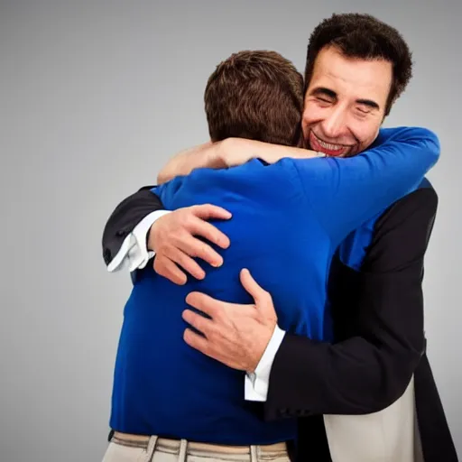 Image similar to a nice hug after a long week of day trading