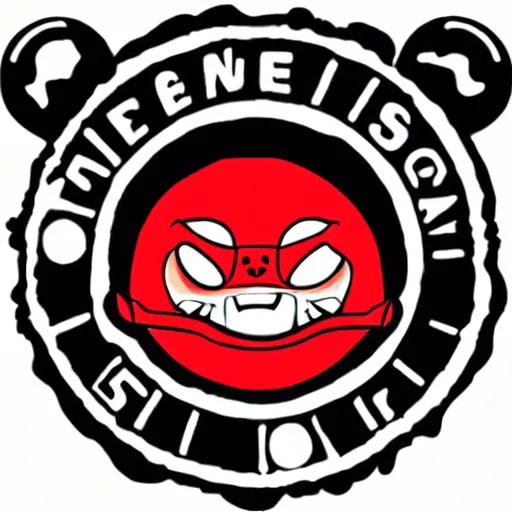 Image similar to an anime seal in the style of studio trigger