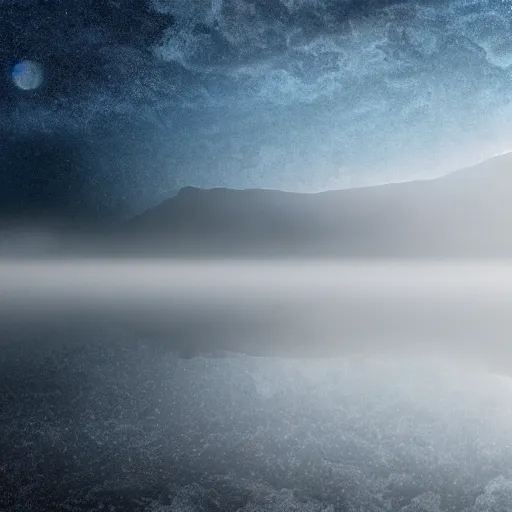 Prompt: a photo of the end of the world, dramatic, mist, 8k, detailed, realistic