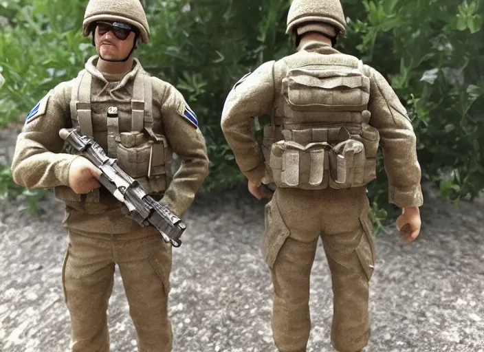 Image similar to Image on the store website, eBay, Full body, highly detailed 80mm resin figure of Modern U.S. Soldiers