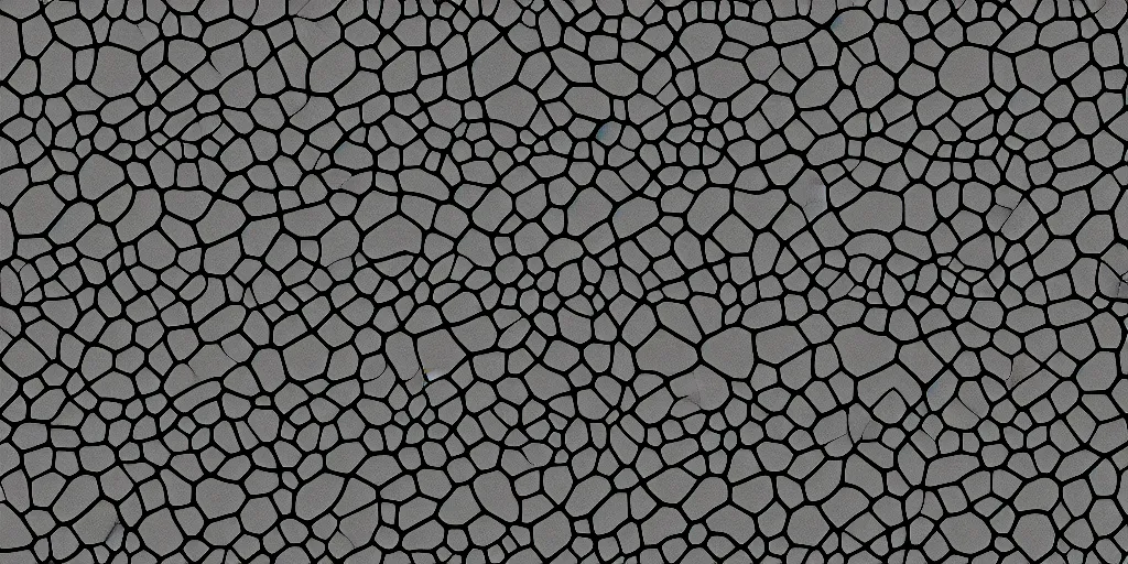 Image similar to voronoi texture black white octane render