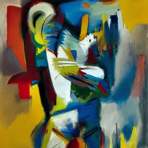 Prompt: by arshile gorky, by john berkey ionic architecture, deep depth of field doom. the body art combines elements of both abstraction & figuration, creating a unique & powerful image. the bright colors & bold lines are eye - catching, & the subject matter is both mysterious & intriguing. the body art is both beautiful & thought - provoking.