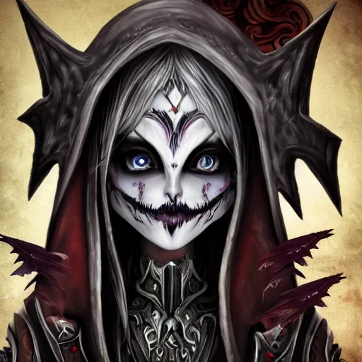 Prompt: sylvanas by tim burton 4k