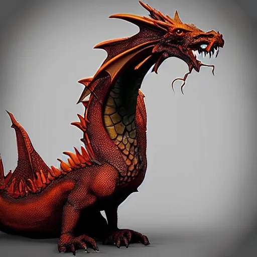 Prompt: “fire breathing dragon made from clay, detailed, unreal engine”