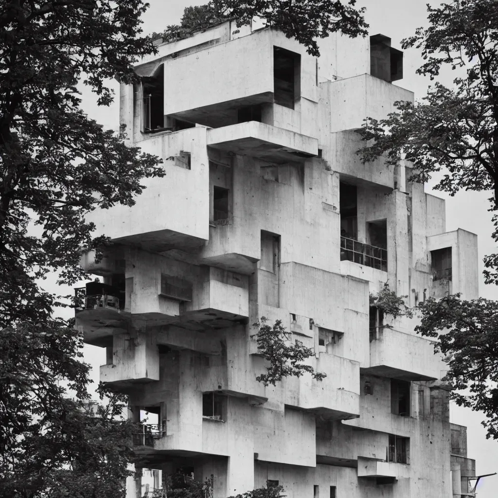 Image similar to the most beautiful building by le corbusier