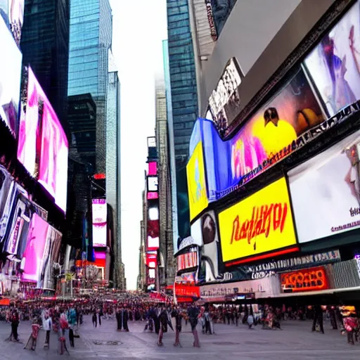 Prompt: times square in paris