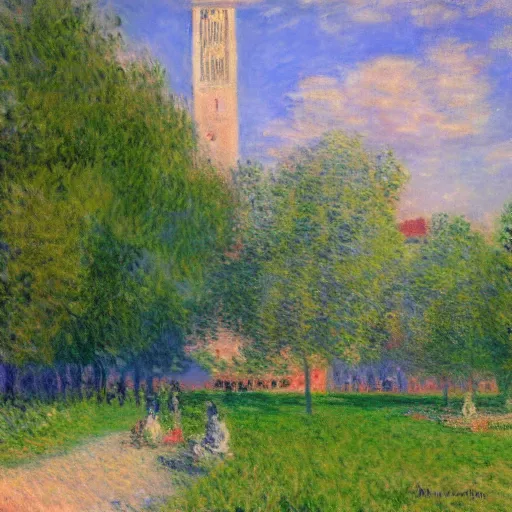 Image similar to Zagreb painted by Monet