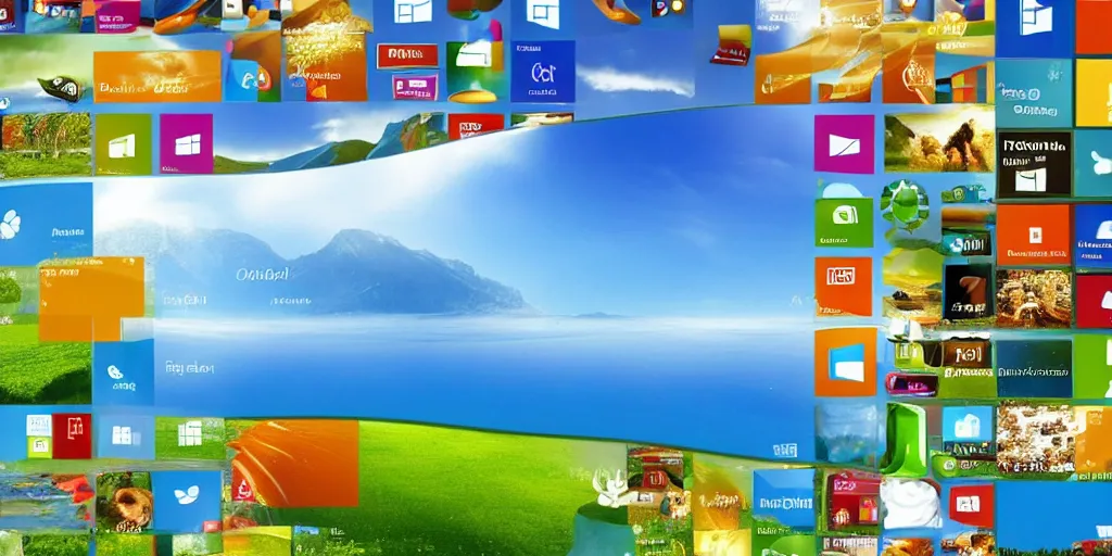 Image similar to a very cool windows 7 wallpaper,