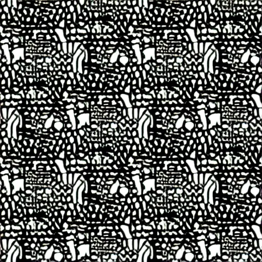 Image similar to scifi panel textures, by jack kirby, flat, vector, seamless, organic ink, black and white only