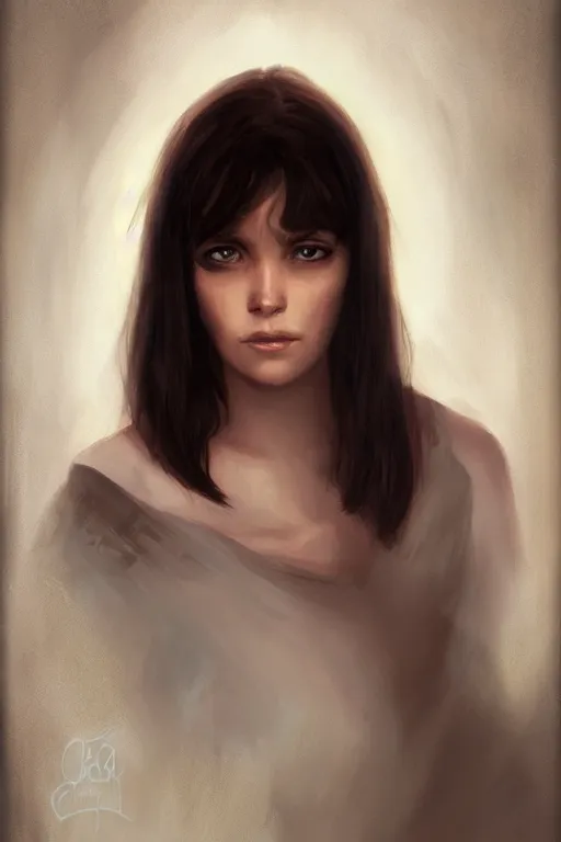 Prompt: Portrait of Dora by Charlie Bowater